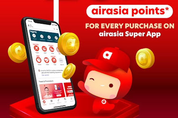 Airasia Rewards Tawarkan Kemudahan dalam Satu Aplikasi Airasia Super App