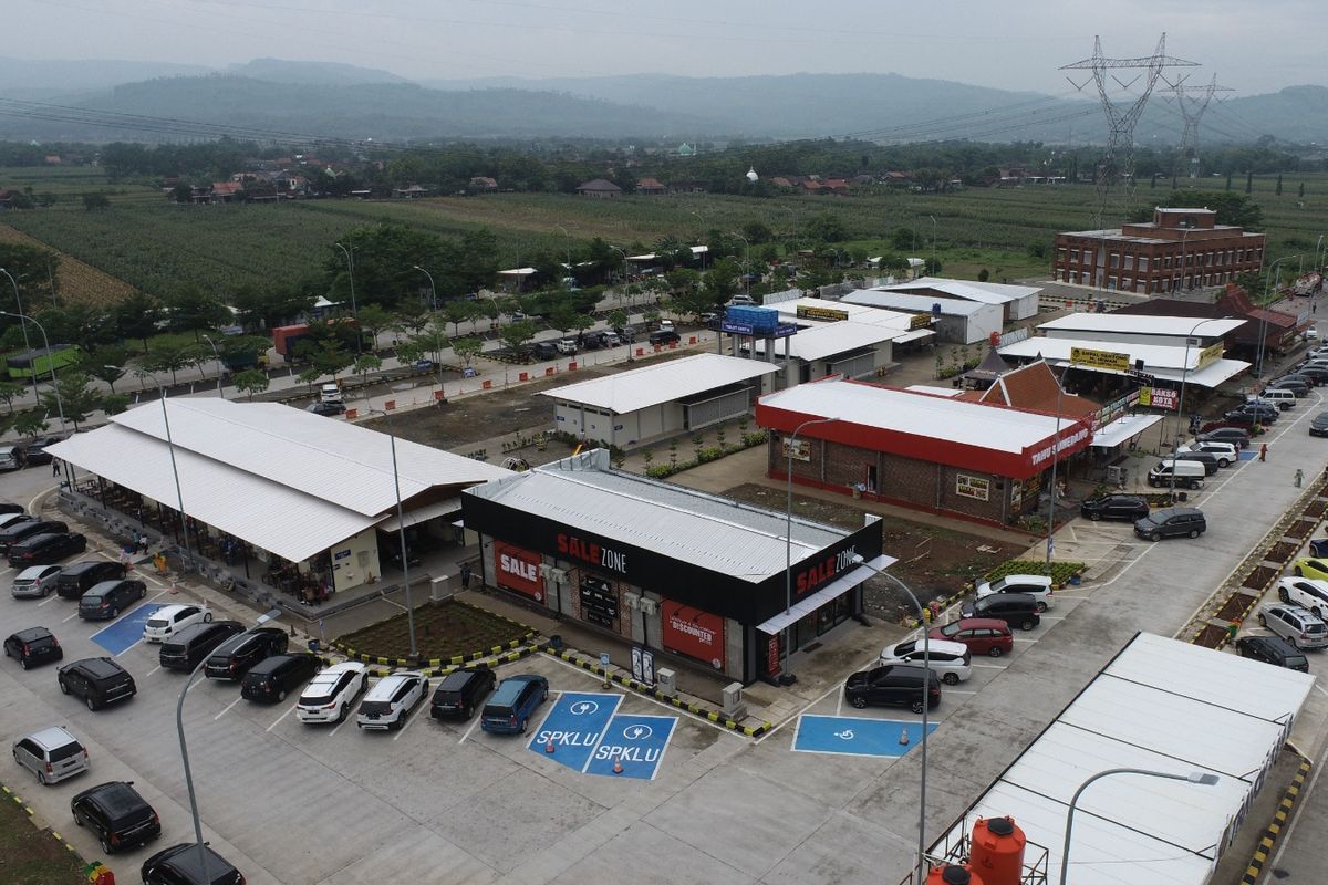 Salah satu fasilitas Rest Area Travoy yang dikelola PT Jasamarga Related Business (JMRB)