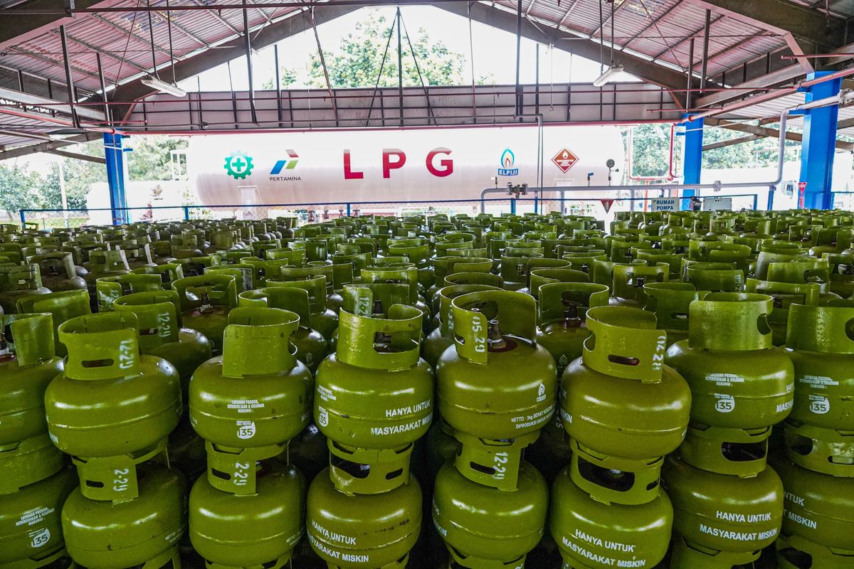 Tabung gas elpiji 3 kilogram