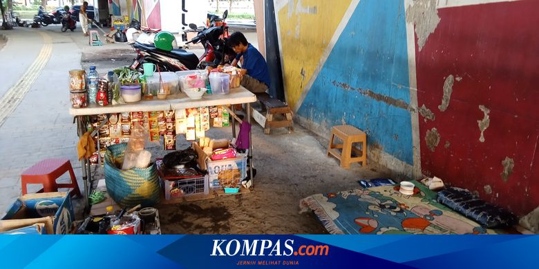 Kolong Flyover Grogol Bakal Ditata, Pedagang Kecil Hanya Bisa Pasrah