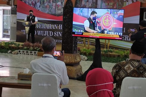 Bupati Kediri Apresiasi Program TMMD Ke-112