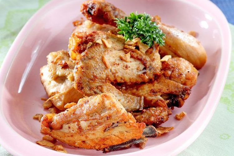 Resep Ayam Goreng Bawang Putih, Gurih dan Harum 