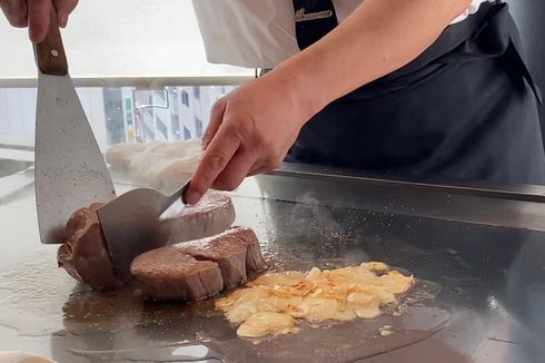 Menikmati Wagyu Teppanyaki Pertama Dunia di Ginza Jepang