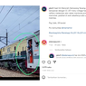 Viral, Foto Penumpang Buka Pintu Kereta demi Bisa Memotret Lokomotif Vintage, KAI Buka Suara