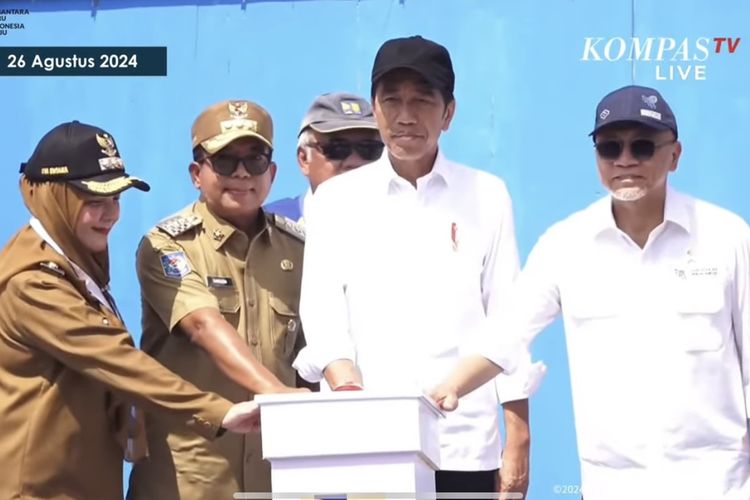 Bangun SPAM Rp 1,3 T di Lampung, Jokowi Sebut Bisa Layani 60.000 Rumah