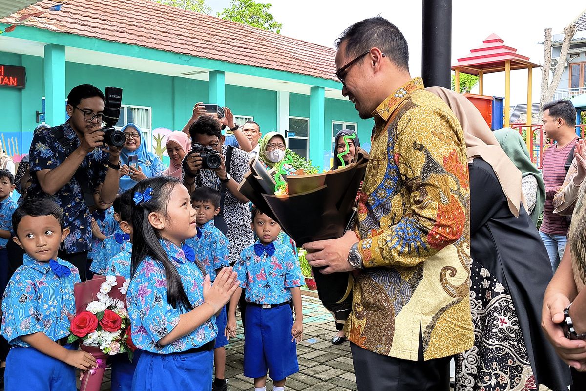 Pemkot Tangsel Uji Coba Program Makan Bergizi Gratis di TK Negeri Pembina 1