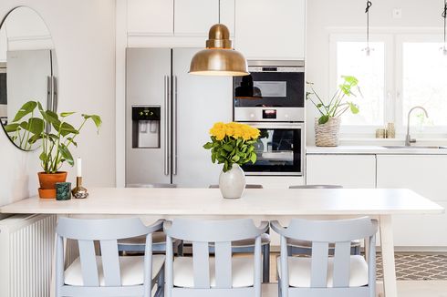 10 Ide Desain Dapur Modern Bergaya Skandinavia, Nyaman dan Hangat