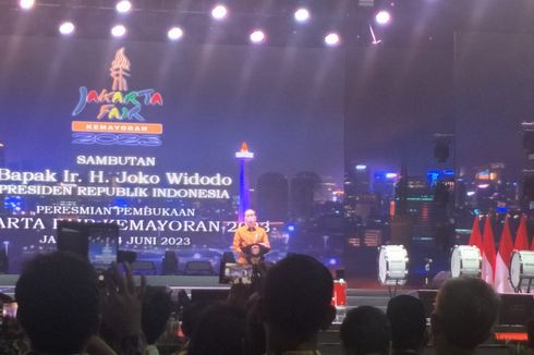 Sebut Jakarta Fair Pameran Terbesar se-Asia Tenggara, Jokowi: Nilai Transaksinya Rp 7,3 Triliun