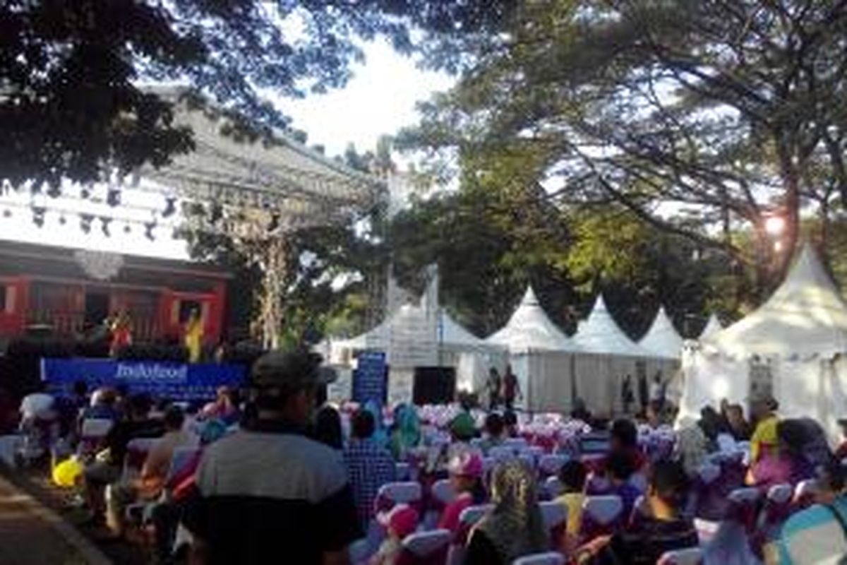 Pesta Rakyat Jakarta di Senayan, Sabtu (30/5/2015). 