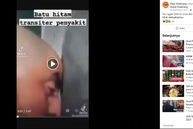 Unggahan dengan narasi mencium Hajar Aswad bisa tertular HIV, Covid-19, dan TBC viral di media sosial sejak Selasa (9/5/2023).