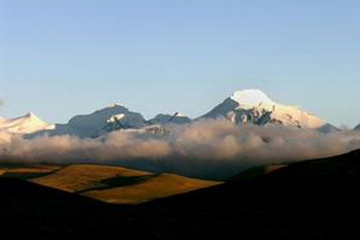 Dari pegunungan salju Himalaya....