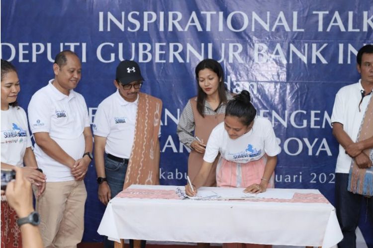 Dukungan Bank Indonesia untuk pelaku UMKM di Sumba Barat. 