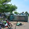 Hindari Tabrak Motor, Elf Jurusan Malingping-Serang Terbalik, Dua Orang Tewas