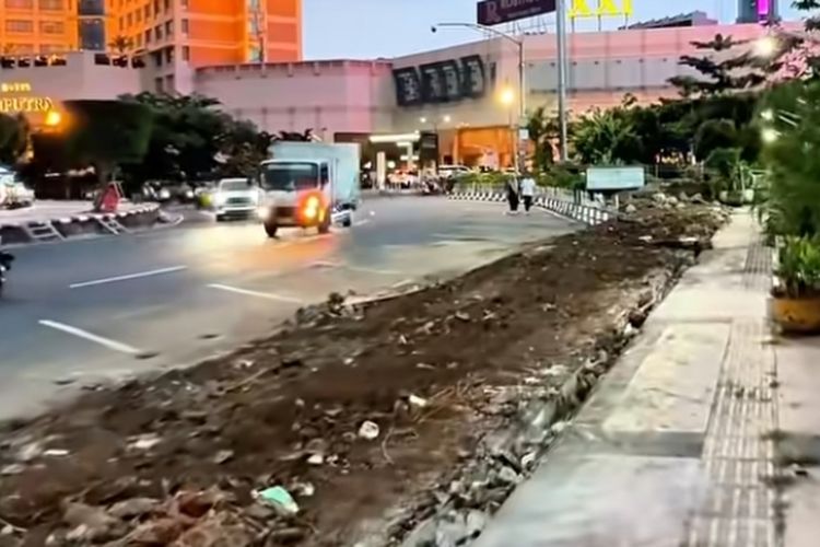 Viral di Medsos Sejumlah Pohon di Simpang Lima Hilang, Ini Kata Pemkot Semarang