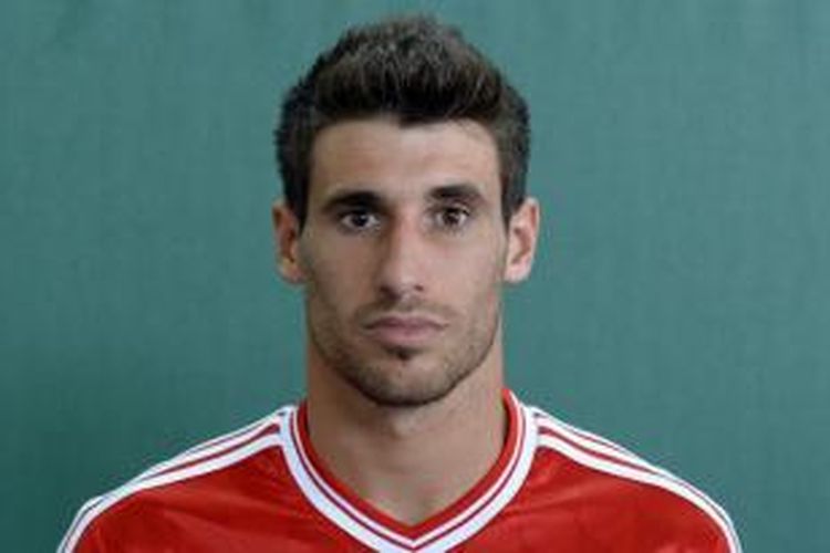 Gelandang Bayern Muenchen, Javi Martinez.