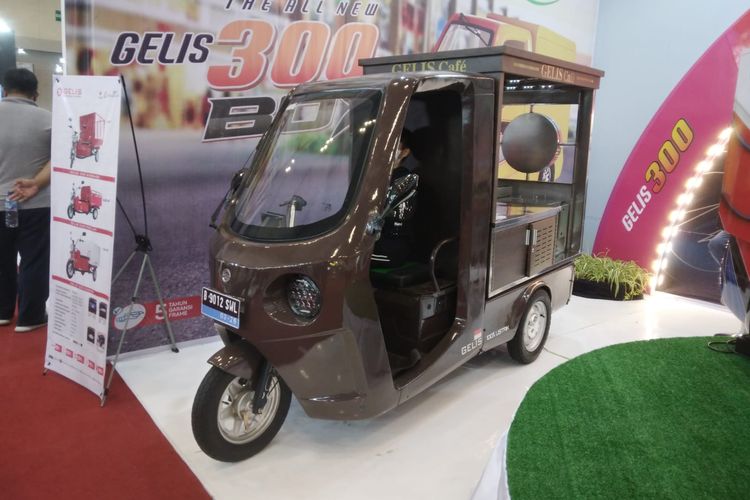Gelis ikut ambil bagian di ajang Gaikindo Indonesia International Auto Show (GIIAS) 2022.