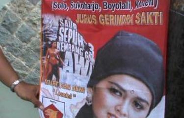 Murti Sari Dewi Pasang "Saur Sepuh" di Poster Kampanye