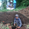 Arkeolog BPCB Jatim Temukan Pagar Candi Agung, Posisinya Terkubur di Bawah Tanah