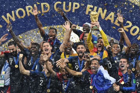 Kilas Balik Piala Dunia 2018: Pertama Gunakan VAR, Perancis Berpesta di Luzhniki