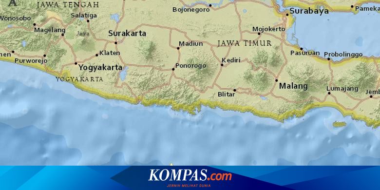 Gempa Bumi Dangkal Kembali Guncang Pesisir Selatan Jawa Timur