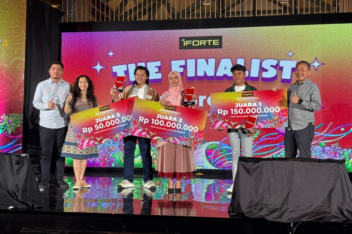 PT iForte Solusi Infotek (iForte) kembali menyelenggarakan ajang iFortepreneur 2024, berlangsung di Pos Bloc Jakarta pada hari Kamis, 21 November 202 dan menghadirkan 10 grand finalis terbaik dari berbagai industri.