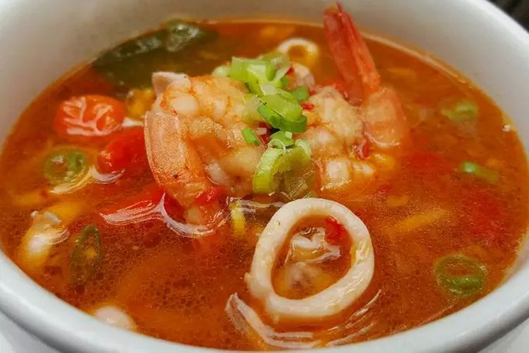 Resep Tomyam Seafood Udang Dan Cumi Gurih Dan Asam Segar
