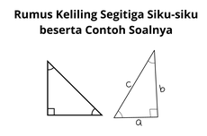 Rumus Keliling Segitiga Siku-siku beserta Contoh Soalnya