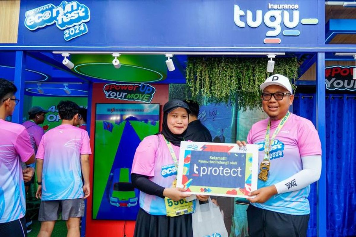 Presiden Direktur Tugu Insurance Tatang Nurhidayat mengatakan, lebih dari 8.000 pelari yang berpartisipasi dalam acara Eco RunFest 2024 mendapat perlindungan asuransi kecelakaan diri atau personal accident (PA).