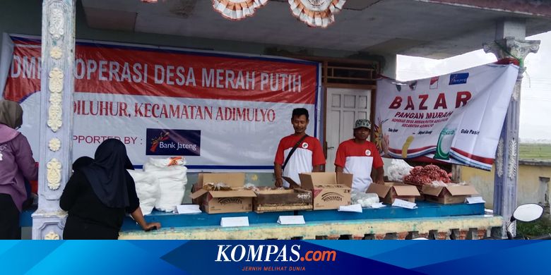 Koperasi Merah Putih di Kebumen Mulai Beroperasi, Gelar Bazar Sembako