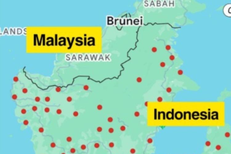Karhutla Terjadi di Kalimantan Bagian Indonesia tapi Tidak di Malaysia, Begini Tanggapan BNPB