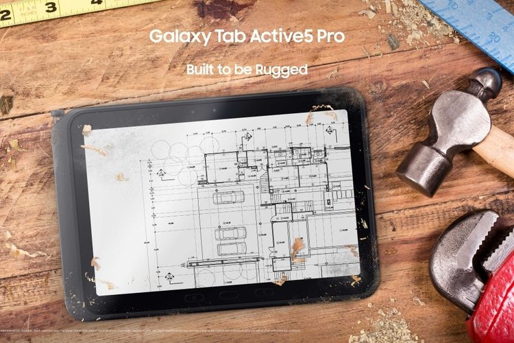 Ilustrasi Samsung Galaxy Tab Active 5 Pro