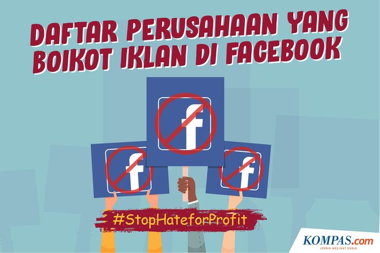 Daftar Perusahaan yang Boikot Iklan di Facebook