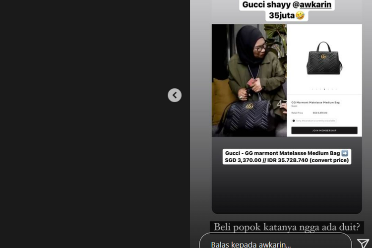 Jual Gucci Marmont 26 Model & Desain Terbaru - Harga November 2023