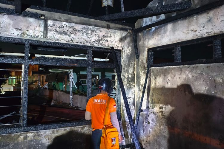Kebakaran Hanguskan Rumah 2 Lantai di Purworejo, Lansia Pensiunan TNI AD Meninggal