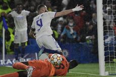 Chelsea Vs Real Madrid 1-3, Hattrick Beruntun Karim Benzema di Liga Champions Ciptakan Sejarah
