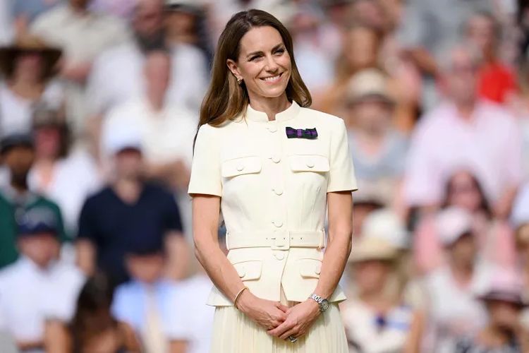 Putri Wales, Kate Middleton di ajang Wimbledon 2025.