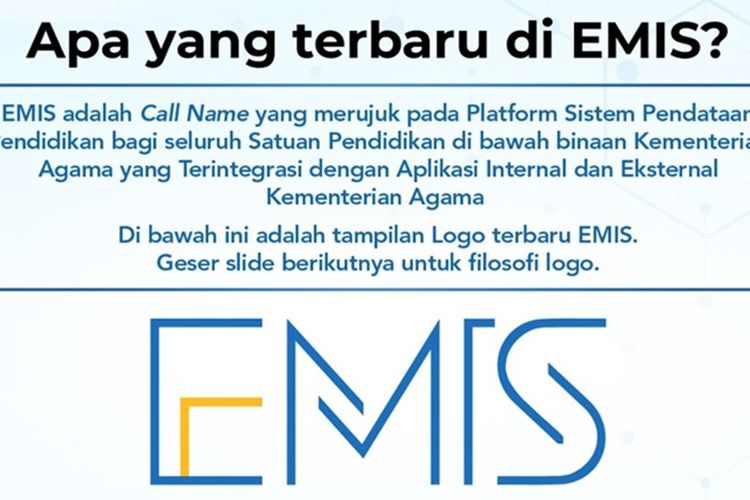 EMIS GTK Kemenag resmi menggantikan Simpatika.