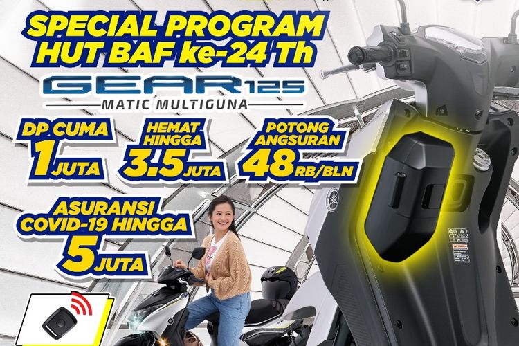 Promo pembelian Yamaha Gear 125