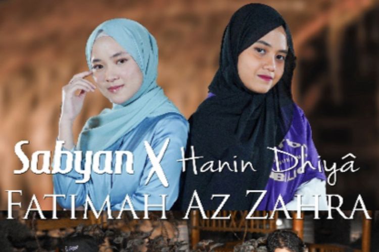Sabyan dan Hanin Dhiya lepas singel “Fatimah Az Zahra”. (Dokumentasi narasumber).