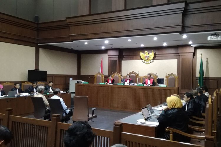 Sidang mantan Ketua Umum PPP sekaligus anggota DPR M Romahurmuziy atau Romy di Pengadilan Tipikor Jakarta, Rabu (11/9/2019)