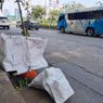 Penutup Gorong-gorong di Jalan Gatot Subroto Jakarta Pusat Dicuri Orang