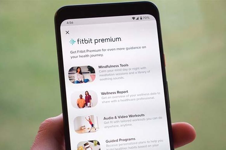 ilustrasi Fitbit Premium