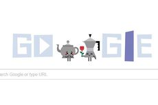 Valentine, Google Doodle Tampilkan Cinta Dua Perabotan