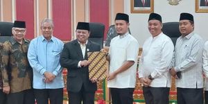 MUI Riau menyampaikan usulan tiga nama menjadi PJ Gubernur Riau kepada DPRD Riau, Jumat (1/12/2023).