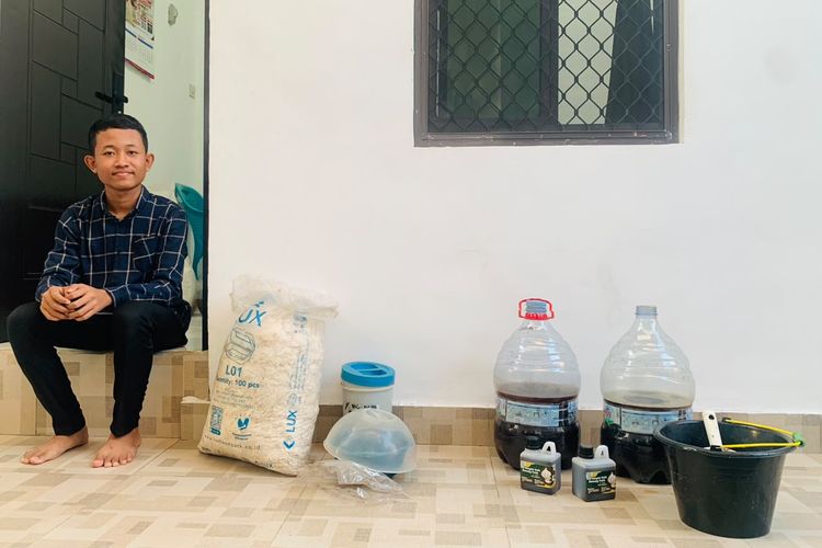 Berawal dari Memungut Kulit Bawang Putih, Raihan Sulap 3,12 Ton Limbah Jadi Tinta Spidol hingga Sabun