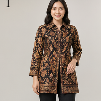 Inspirasi 15 model batik tunik kantoran yang stylish, nyaman, dan tetap formal untuk tampilan kerja lebih percaya diri setiap hari.
