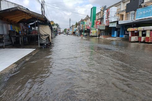 Perumahan Pondok Ungu Permai Bekasi Dilanda Banjir sejak Kemarin