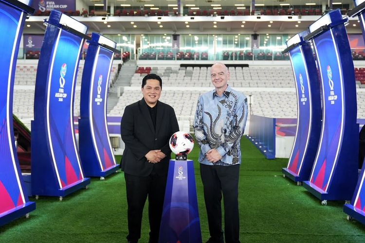 Presiden FIFA dan Ketum PSSI Tinjau Kesiapan SUGBK Jelang Final FIFA ASEAN Cup 2026