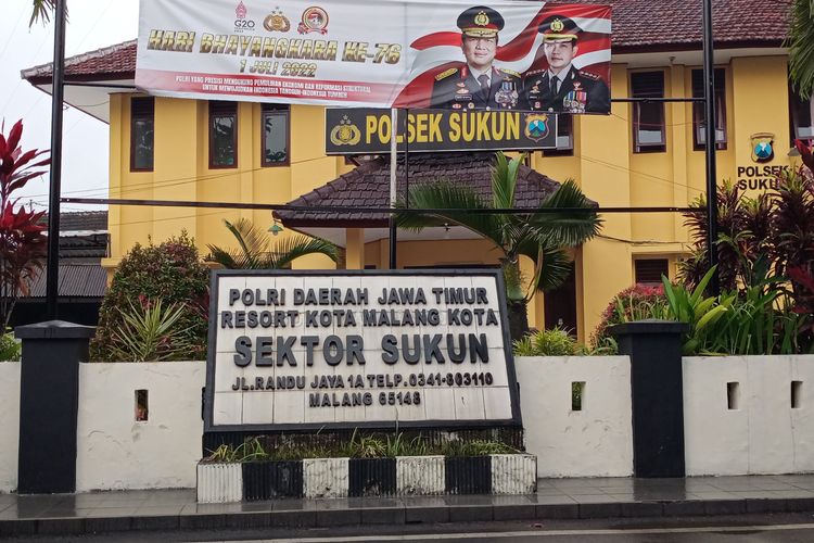 Kantor Polsek Sukun. 