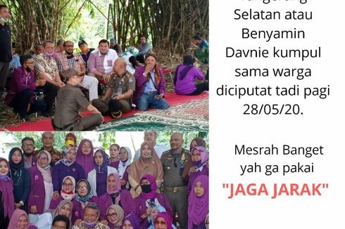 Foto Viral Langgar Protokol Kesehatan, Wakil Wali Kota Tangsel Minta Maaf
